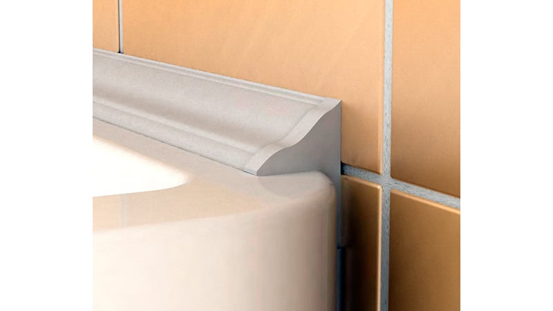 Бордюр для ванної: керамічний або пластиковий