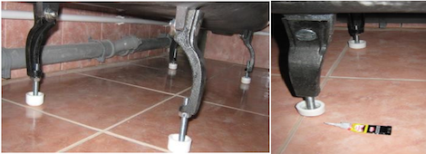 Встановлення ванни, як зробити самому