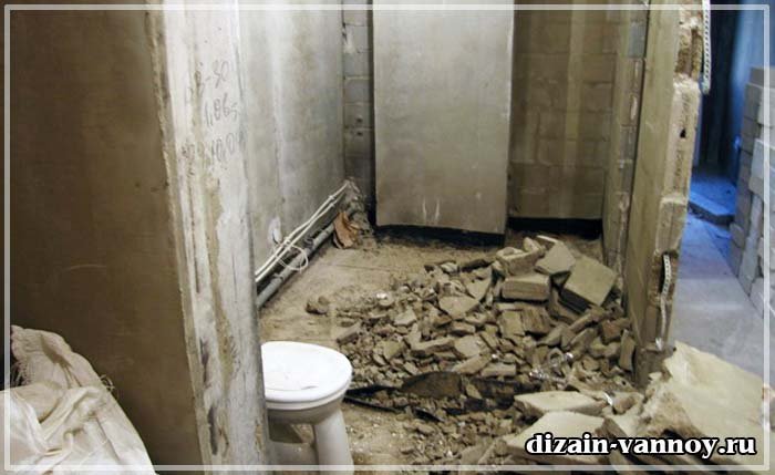 Обєднання ванни і туалету, фото варіантів суміщення