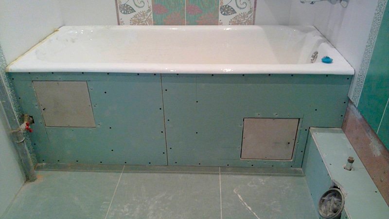 Як обкласти ванну плиткою: фото роботи своїми руками