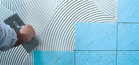 Яка витрата клею для плитки на 1м2, в залежності від виду