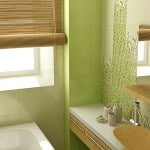 Кахель для ванної кімнати: фото поєднання кольорів