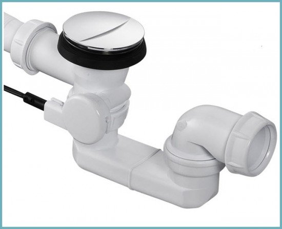 Вибираємо кращу систему злив перелив для ванни