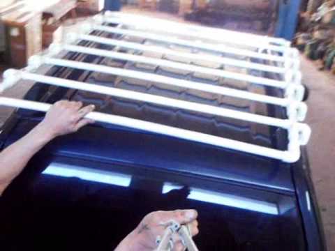 Як зробити багажник на дах автомобіля своїми руками
