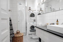 Скандинавський стиль: нордичний характер в інтерєрі ванної кімнати Скандинавський стиль: нордичний характер в інтерєрі ванної кімнати