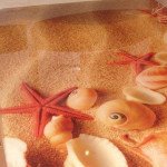 3Д плитка у ванну: фото дизайну