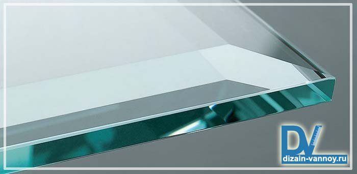 Скляні шафи для ванної кімнати і дверцята із скла