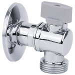 Кран для пральної машини: кутовий, прохідний (особливості вибору)