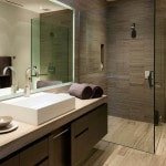 Настінна плитка для ванної: колекція фото