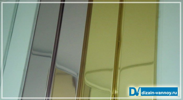 Алюмінієві рейкові стелі для ванної установка панелей і профілю (фото) Алюмінієві рейкові стелі для ванної установка панелей і профілю (фото)