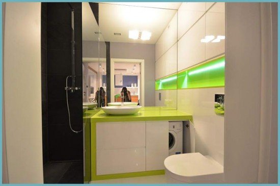 Види раковин з тумбою під пральну машину, особливості їх встановлення