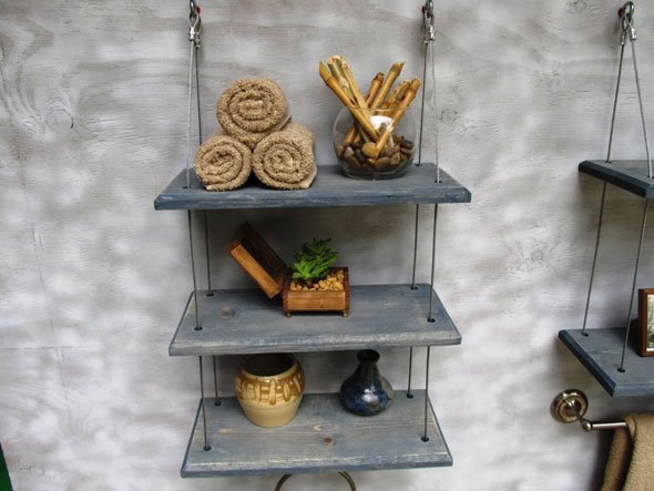 Як вибрати етажерку для ванної кімнати: розбираємося у видах і матеріалах