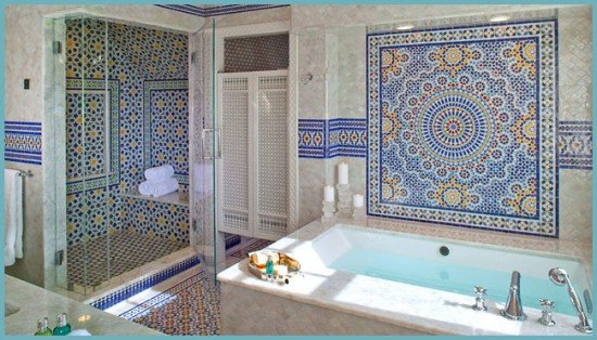 Орієнталізм в інтерєрі ванної кімнати: мотиви марокканського стилю