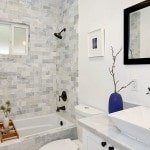 Кахель для ванної кімнати: фото поєднання кольорів