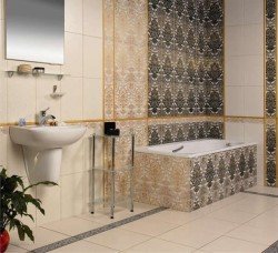 Дизайн ванної кімнати, облицьованої плиткою: фото та поради