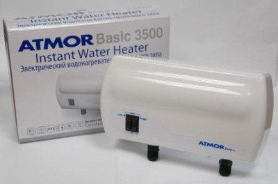 Атмор – проточний водонагрівач: монтаж і ремонт