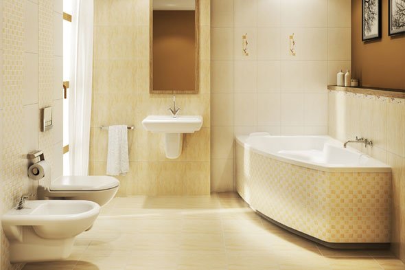 Дизайн стильного ванної кімнати в коричнево бежевих тонах: нюанси оформлення інтерєру Дизайн стильного ванної кімнати в коричнево бежевих тонах: нюанси оформлення інтерєру