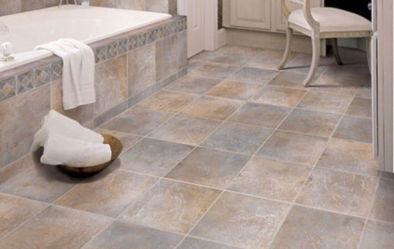 Підлогова плитка для ванної: яку вибрати