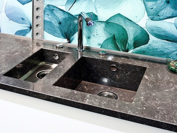 Розбираємося з мийками з штучного каменю для кухні Розбираємося з мийками з штучного каменю для кухні