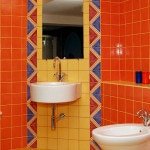 Кольорова плитка для ванної: фото зразків