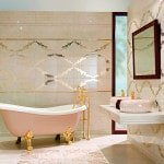 Плитка для ванної кімнати: колекція фото