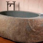 Ванна з штучного каменю: фото та відгуки