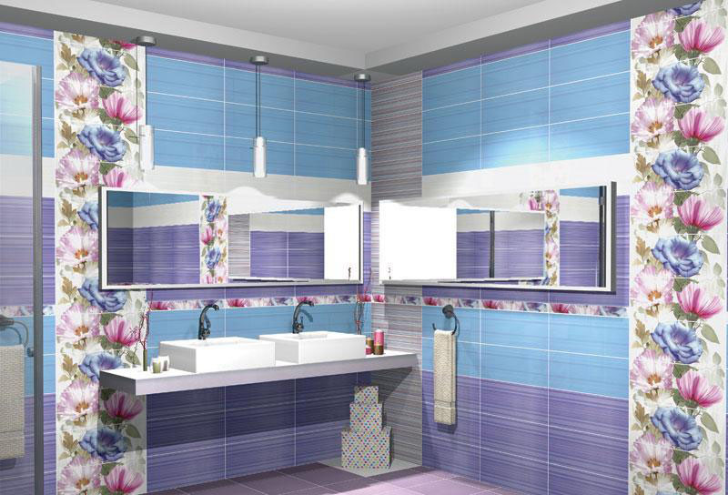 Настінна плитка у ванну кімнату, які є види і як вибрати