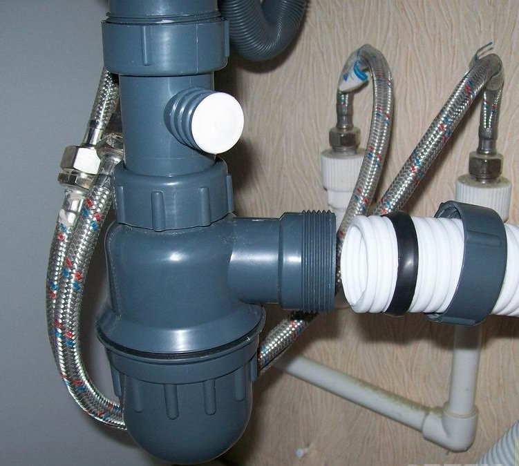 Сифон для пральної машинки – призначення, способи установки