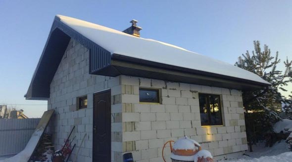 Лазня з газосилікатного будматеріалу. Плюси і мінуси блоків, покрокове зведення