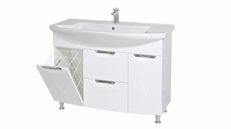 Умивальник з тумбою для ванної кімнати: фото варіанти дизайну