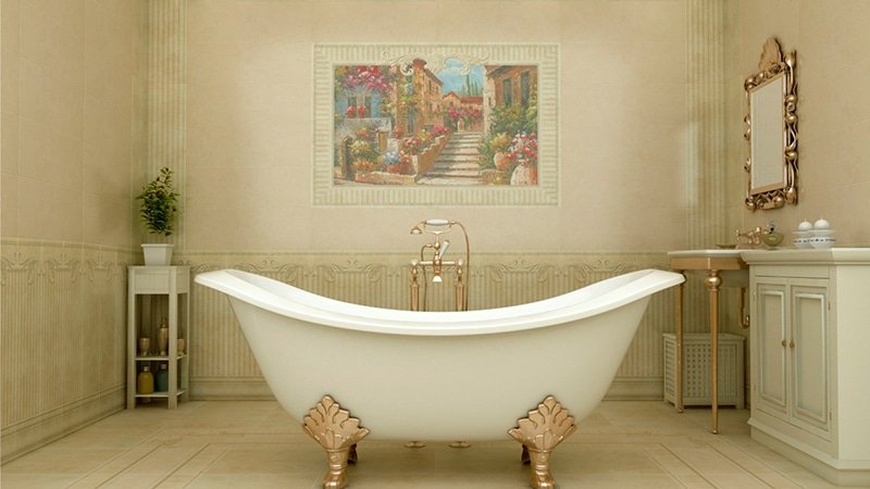 Іспанська плитка для ванної кімнати: особливості вибору