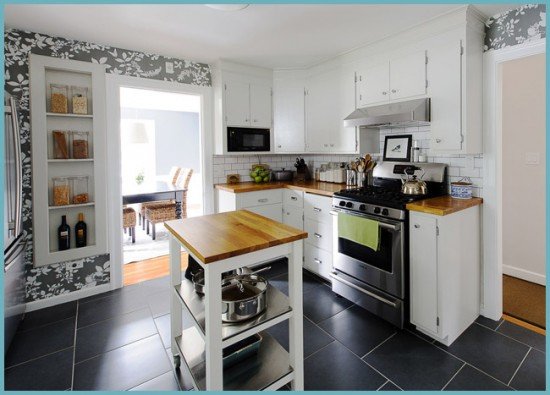 Вибираємо плитку на кухню: для укладання на підлогу і на фартух