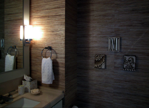 Шпалери в ванну кімнату, їх види та правила підбору