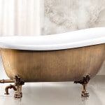 Отдельностоящая ванна на ніжках: фото приклади зразків
