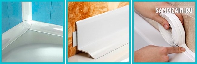 Керамічний плінтус – кращий варіант для ванни