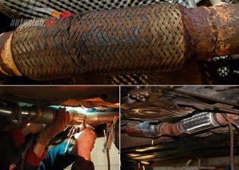 Чому з глушника капає вода і як замінити гофру глушника самостійно?