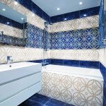 Кахель для ванної кімнати: фото поєднання кольорів