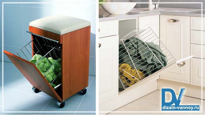 Ящики для білизни в ванну кімнату варіанти розміщення Ящики для білизни в ванну кімнату варіанти розміщення