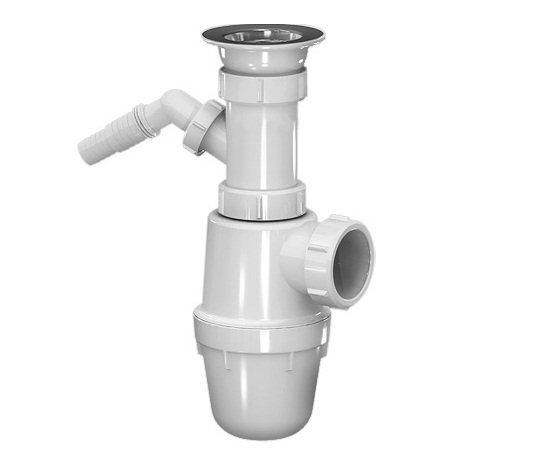 Сифон для пральної машинки – призначення, способи установки