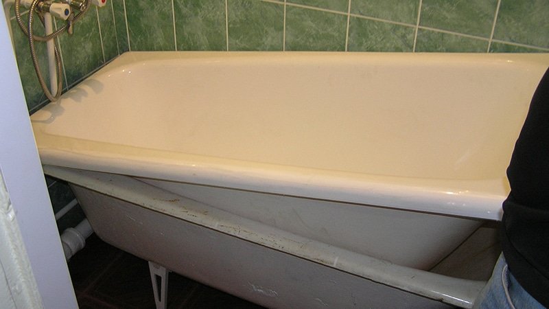 Покриття ванни рідким акрилом: відгуки майстрів