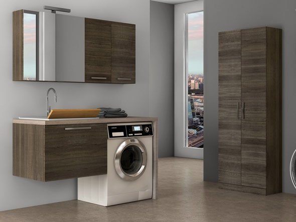 Види раковин з тумбою під пральну машину, особливості їх встановлення Види раковин з тумбою під пральну машину, особливості їх встановлення