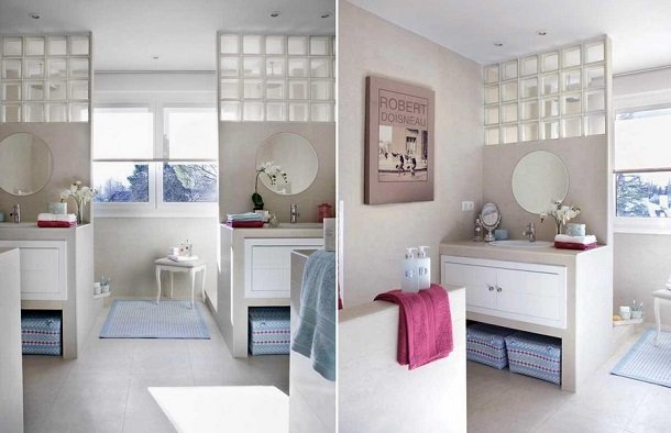 Ванна кімната дизайн, багато готових рішень