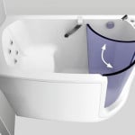 Сидяча ванна: фото, розміри, варіанти вибору Сидяча ванна: фото, розміри, варіанти вибору