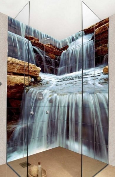 Плитка у ванну в 3д — вибір і монтаж (фото, відео)