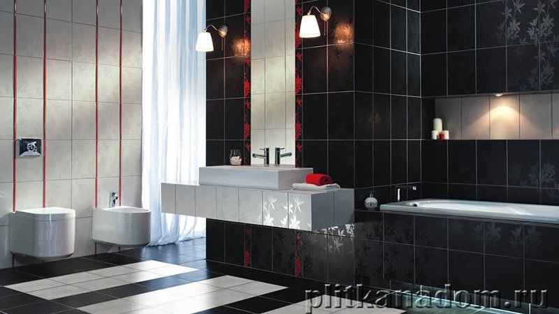 Плитка для ванної кімнати російського виробництва