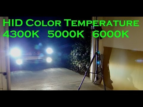Що краще вибрати: ксенон 4300к чи 5000к