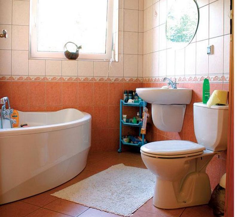 Сучасний дизайн ванної кімнати маленького розміру