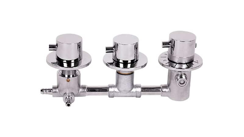 Змішувач для душової кабіни на 2, 3 і 4 положення