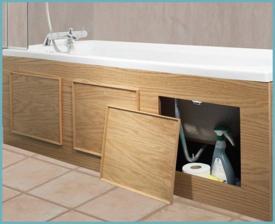 Як зробити декоративний екран або нішу під ванну своїми руками