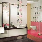 Керамічна плитка для ванної: дизайн, фото колекція